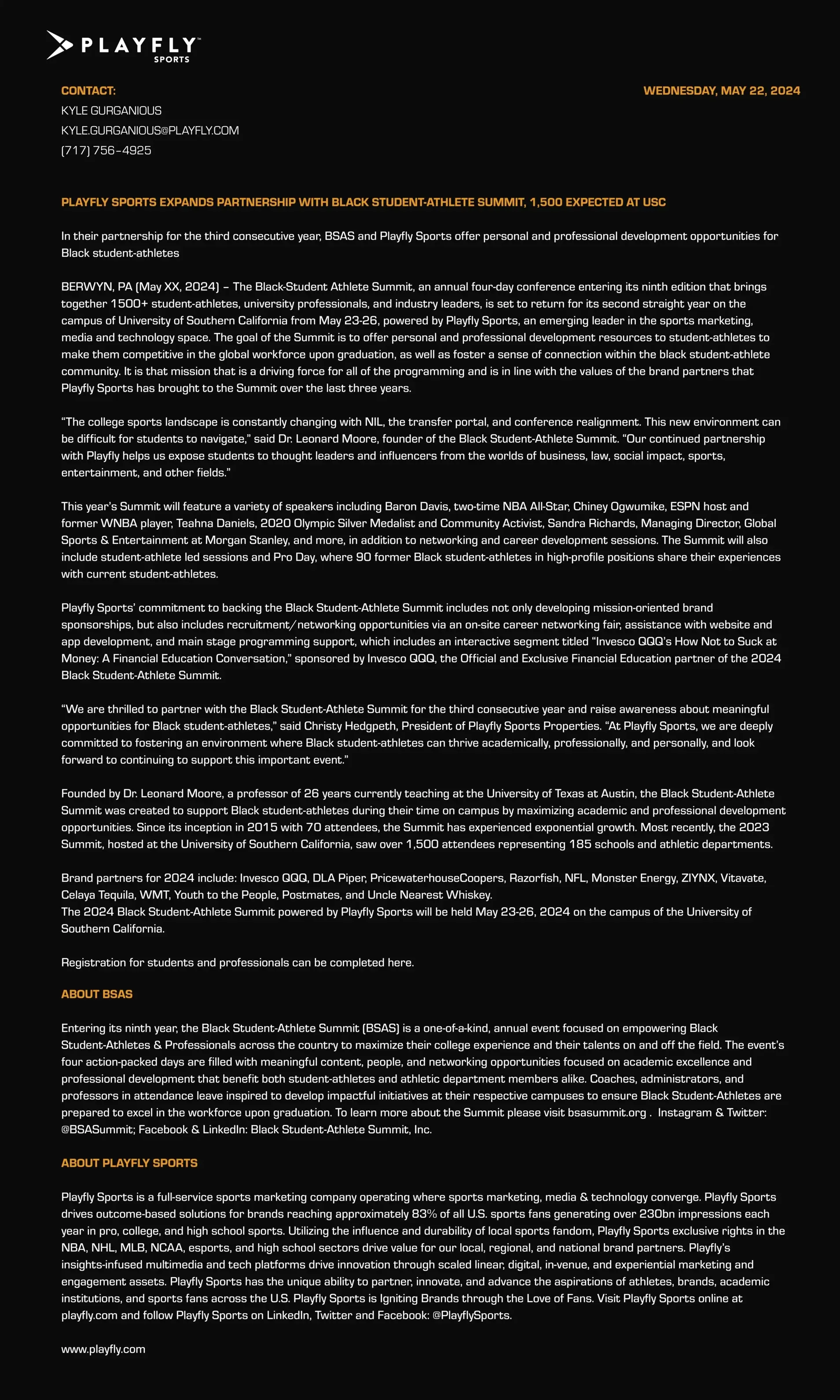 Press Release